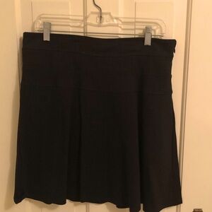 Athleta black flounce skirt. Size 10